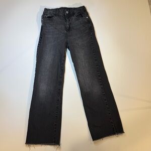 Art Class Girls Relaxed Black Jeans with Rae Hem size 10 EUC